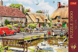 Puzzle 1000 Lato w miasteczku  - Puzzle Premium Plus Tea Time 3