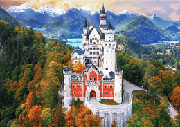 Puzzle 1000 Zamek Neuschwanstein, Niemcy - Premium Plus Quality, Photo Odyssey 2