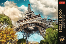 Puzzle 1000 Wieża Eiffel w Paryżu, Francja - Premium Plus Quality, Photo Odyssey 3