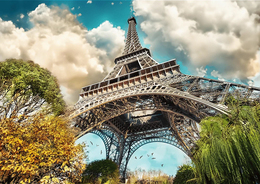 Puzzle 1000 Wieża Eiffel w Paryżu, Francja - Premium Plus Quality, Photo Odyssey 2