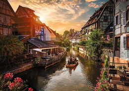 Puzzle 1000 Mała Wenecja w Colmar, Francja - Premium Plus Quality, Photo Odyssey 2