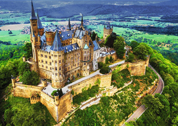 Puzzle 1000 Zamek Hohenzollern, Niemcy - Premium Plus Quality, Photo Odyssey 2