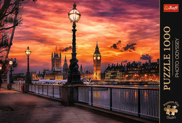 Puzzle 1000 Zegar Big Ben, Londyn - Premium Plus Quality, Photo Odyssey 3