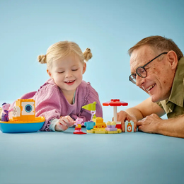 Klocki Lego Duplo Peppa i rejs łodzią 5