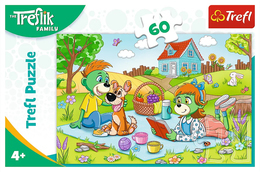 Puzzle 60 RODZINA TREFLIKÓW Przygody Rodziny Treflików 3