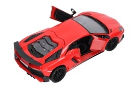 Auto LAMBORGHINI AVENTADOR SV Coupe model metalowy BURAGO 1:24 2