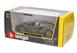 Auto LAMBORGHINI SIAN FKP 37 model metalowy BURAGO 1:24 4