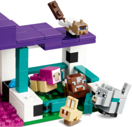 Klocki Lego MINECRAFT Rezerwat zwierząt 5