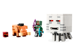 Klocki Lego MINECRAFT Zasadzka w portalu do Netheru 5
