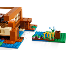 Klocki Lego MINECRAFT Żabi domek 6
