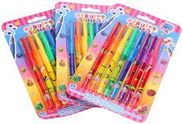 Pachnące długopisy żelowe  FRUITYSQUAD 8szt.  3