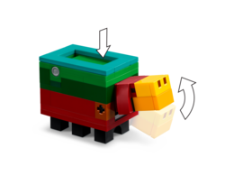 Klocki Lego MINECRAFT Wiśniowy ogród 6