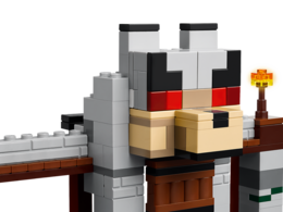 Klocki Lego MINECRAFT Wilcza twierdza 4