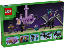 Klocki Lego MINECRAFT Smok Kresu i statek Kresu 2
