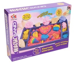 MAGICZNY piasek KINETYCZNY zestaw foremek CUKIERNIA  5