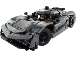 Klocki LEGO TECHNIC Szary hipersamochód Koenigsegg Jesko Absolut 3