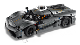 Klocki LEGO TECHNIC Szary hipersamochód Koenigsegg Jesko Absolut 7