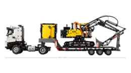 Klocki LEGO TECHNIC Ciężarówka Volvo FMX i koparka EC230 8