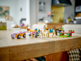 Klocki LEGO FRIENDS Przyczepka dla konia i kucyka 5