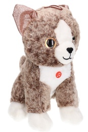 Maskotka KOT SIEDZĄCY Z GŁOSEM 25cm miauczy 6