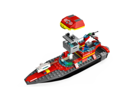 Klocki LEGO CITY Łódź strażacka 7