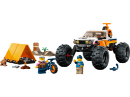 Klocki LEGO CITY Przygody samochodem terenowy 3