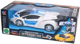Auto na radio POLICJA zmienia się w ROBOTa 3