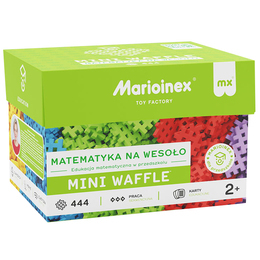 Klocki konstrukcyjne WAFLE MINI Matematyka na wesoło EDU 444 3