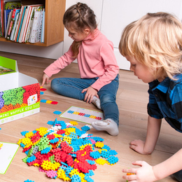 Klocki konstrukcyjne WAFLE MINI EDU 500 3