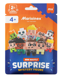 Klocki konstrukcyjne WAFLE MINI Tajemnicza figurka 3