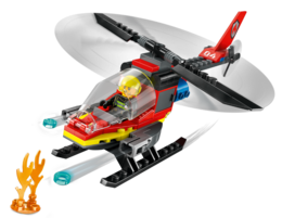 Klocki LEGO CITY Strażacki helikopter ratunkowy 3