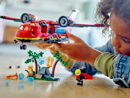 Klocki LEGO CITY Strażacki samolot ratunkowy 8