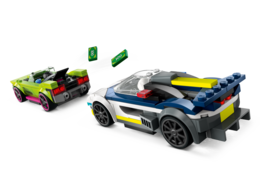 Klocki LEGO CITY Pościg radiowozu za muscle carem 3