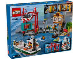 Klocki LEGO CITY Nadmorski port ze statkiem towarowym 2