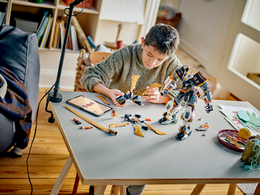 Klocki LEGO NINJAGO Tytanowy smok-mech Cole'a 6