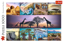 Puzzle 1000 Kolaż Afryka 3