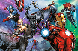 Puzzle 160 Zawsze gotowi bohaterowie MARVEL 2