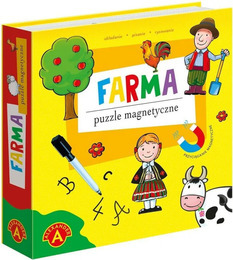 Puzzle Magnetyczne FARMA - 24 elementy 4