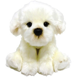 Pluszak Fluffy Fam Pies Bichon 30cm Smily Play maskotka 3