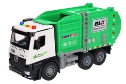 Auto śmieciarka RECYKLING światło dźwięk SŁUŻBY MIEJSKIE 2