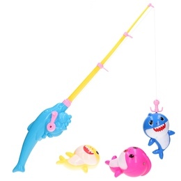 Wędka z rybkami  BABY SHARK  3