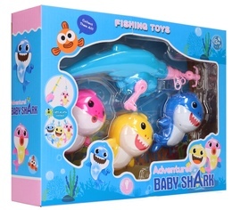Wędka z rybkami  BABY SHARK  4