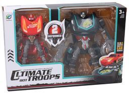 Robot transformacja CARS 2 auta zestaw 2