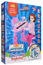 Keyboard z krzesełkiem, pianinko na stojaku 12