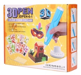 Długopis 3D do kreatywnrgo druku z wkładami 7