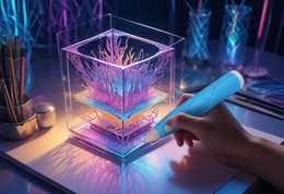 Długopis 3D do kreatywnrgo druku z wkładami 4