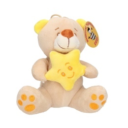 Maskotka MIŚ BABY grzechotka 15cm 3