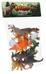 Figurki DINOZAURY zestaw 4