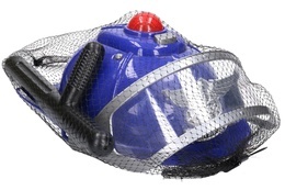Zestaw POLICJA kask pałka na przebranie 5