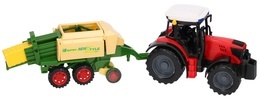 Traktor z przyczepą CIUKARKA maszyna rolnicza 2